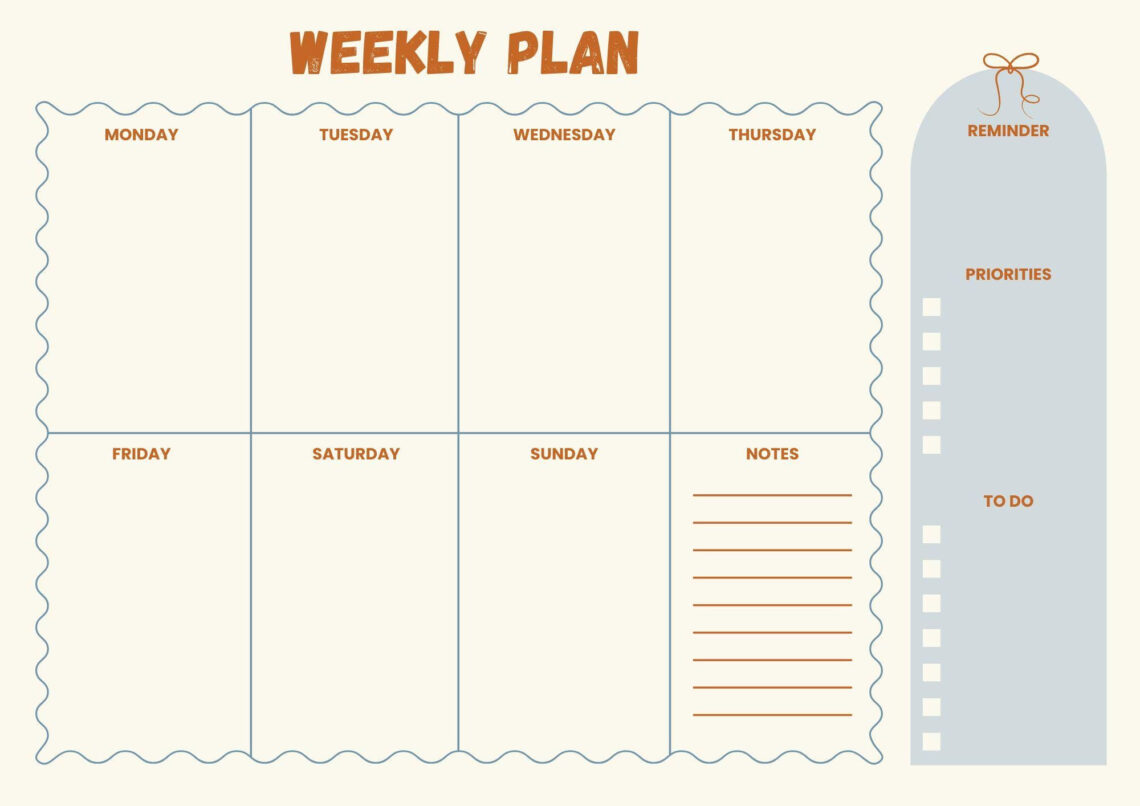 Transform Your Week with a Custom Planner