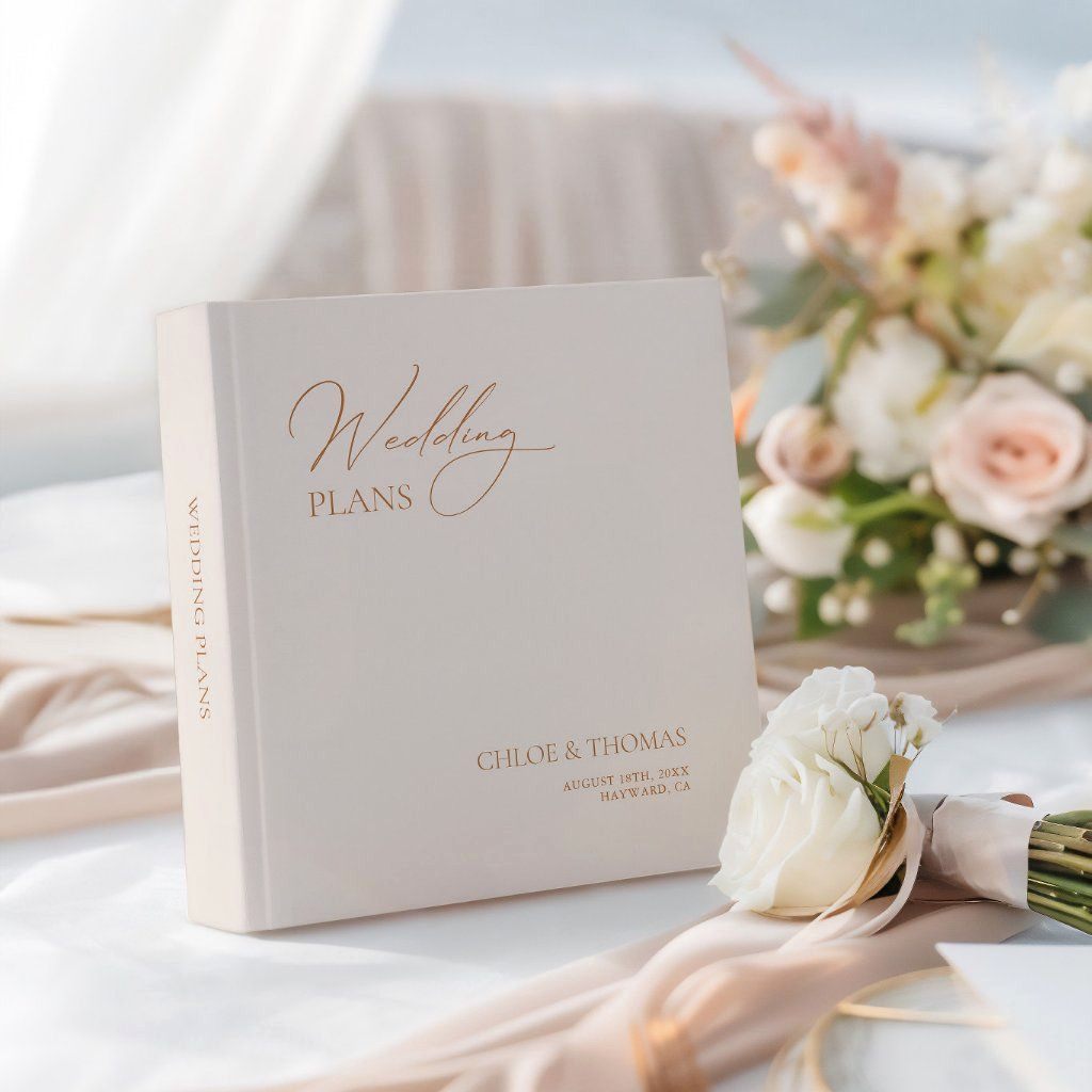 Minimalist Dream Wedding Blueprint