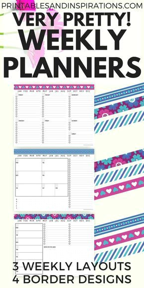 Transform Your Week with These Chic Planner Printables