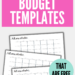 Slay Your Finances with These 6 Easy Budget Templates Slay Your Finances with These 6 Easy Budget Templates