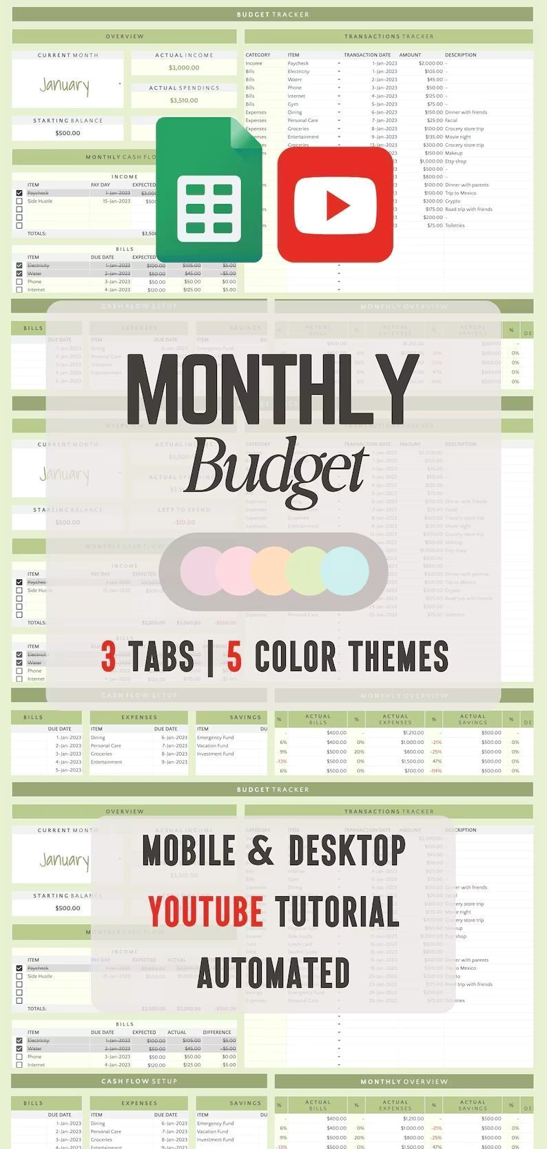 Save Money in Half the Time with Our Instant Budget Spreadsheet