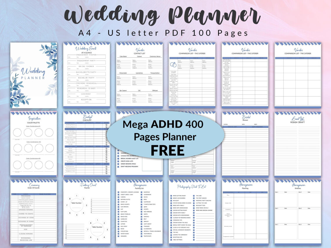 Plan Your Dream Wedding in Minutes with This Free Printable Toolkit