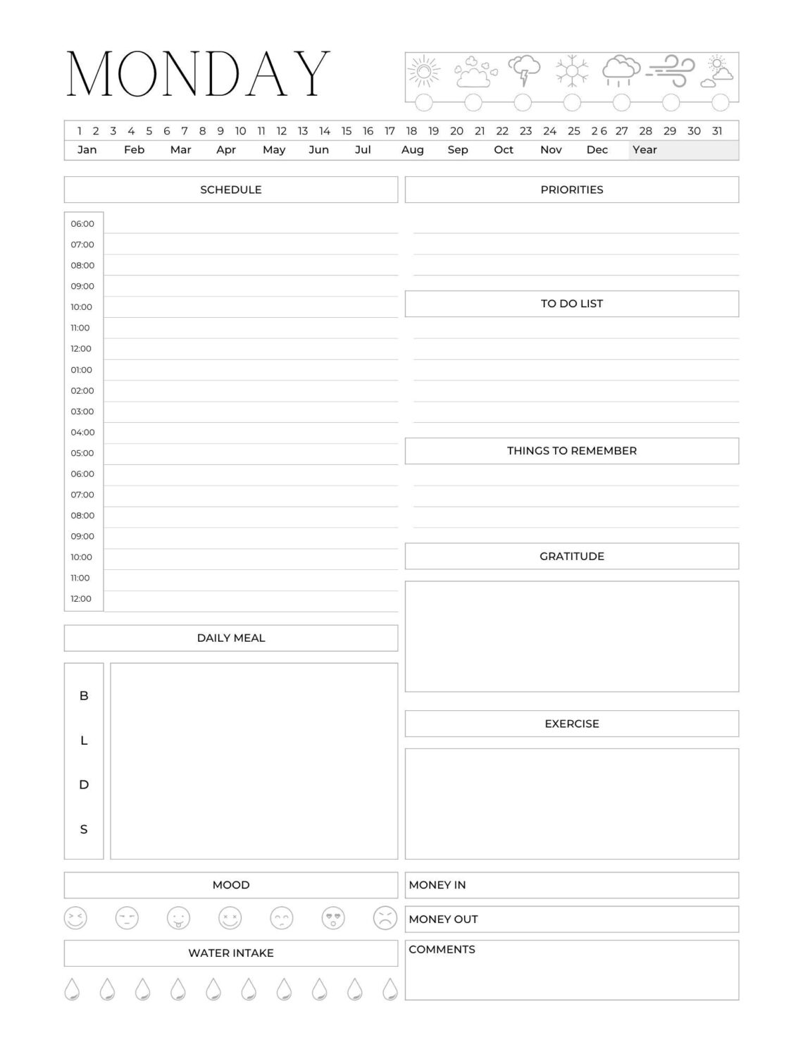 Plan Your Week in 5 Minutes a Day