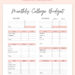 Save Money, Organize Your Degree: College Student Budget Planner