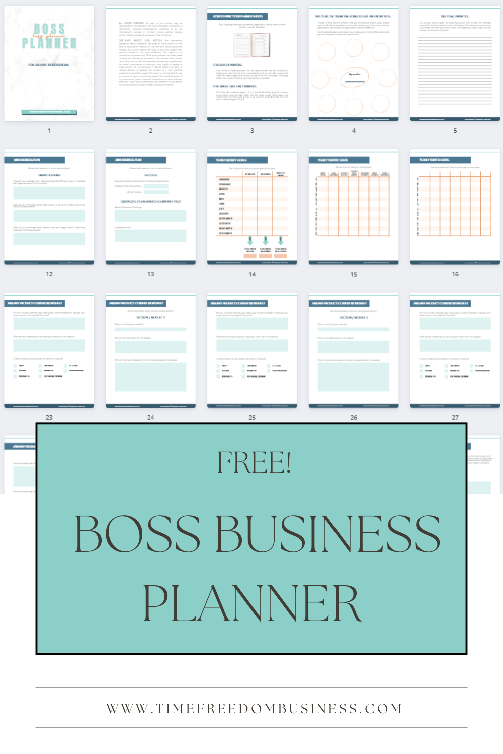 Transform Your Business with This FREE Planner
