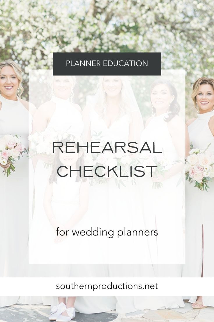 Plan Ahead: Ultimate 5-Step Rehearsal Planning Checklist