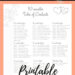 10-Month Wedding Planner in Beautiful Black & White — Download Now!