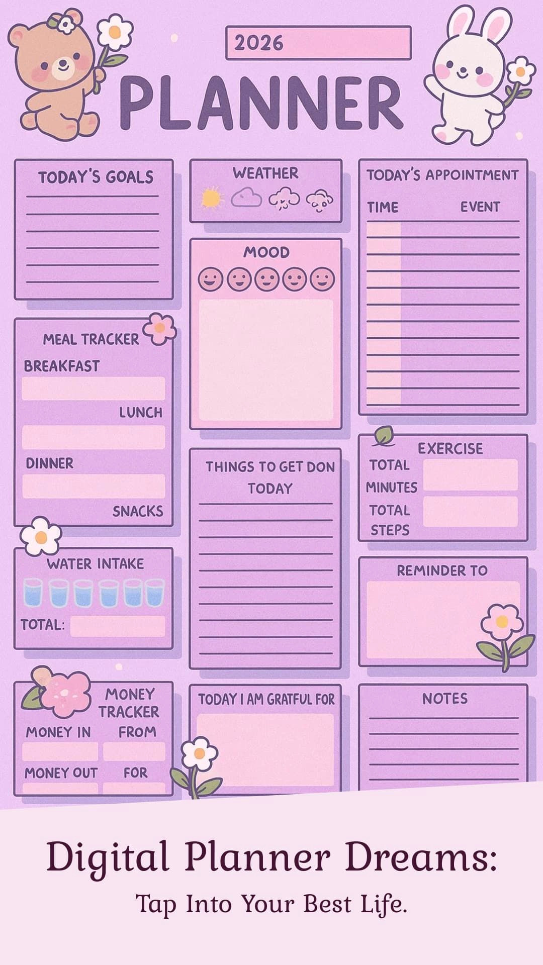 Plan Your Day, Glow Up Your Life