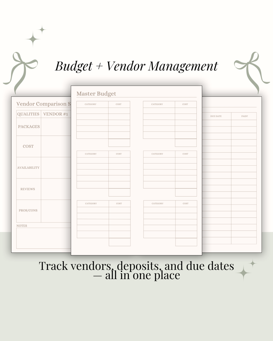 Plan Your Dream Wedding with Our Ultimate 160+ Page Template