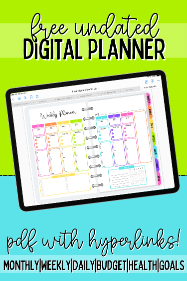 Unlock Your Productivity with a Free Undated Planner