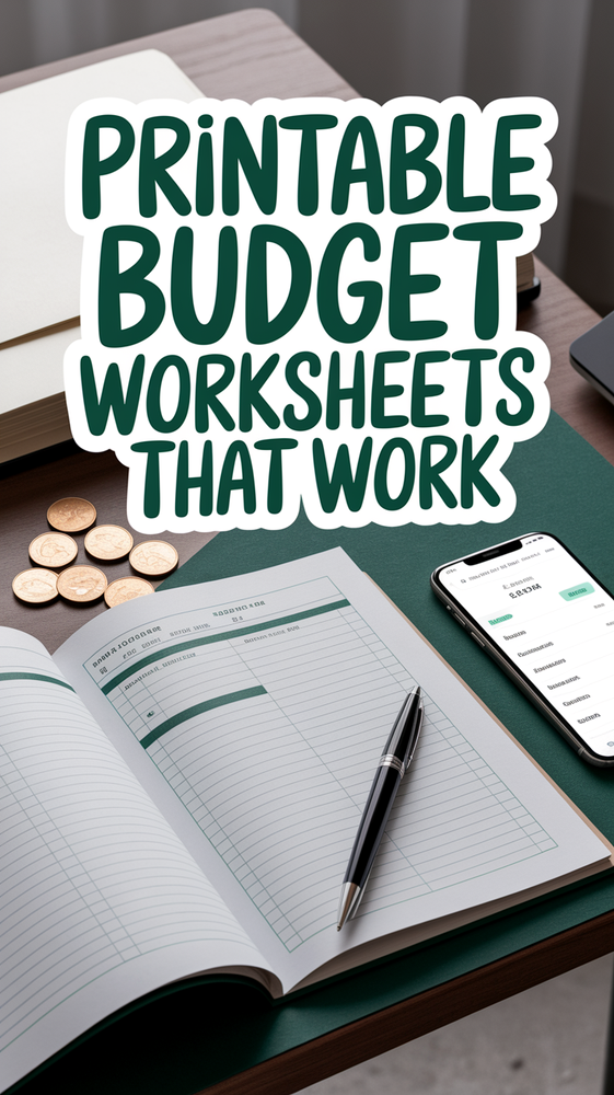 Master Your College Budget with These Easy Printables!