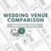 Plan Your Dream Wedding with This Free 5-Sheet Venue Comparator