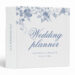 Elegant Blue Wedding Planner with Floral Touch Elegant Blue Wedding Planner with Floral Touch