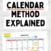 Master Your Monthly Budget with a Simple Calendar Planner Master Your Monthly Budget with a Simple Calendar Planner