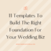 Boost Your Wedding Biz: 11 Essential Templates for Success