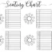 Easy DIY Wedding Seating Chart Templates in PDF, Word, & Excel