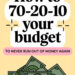 Break Free with the 70 20 10 Budget Formula — Get More Cash Now!