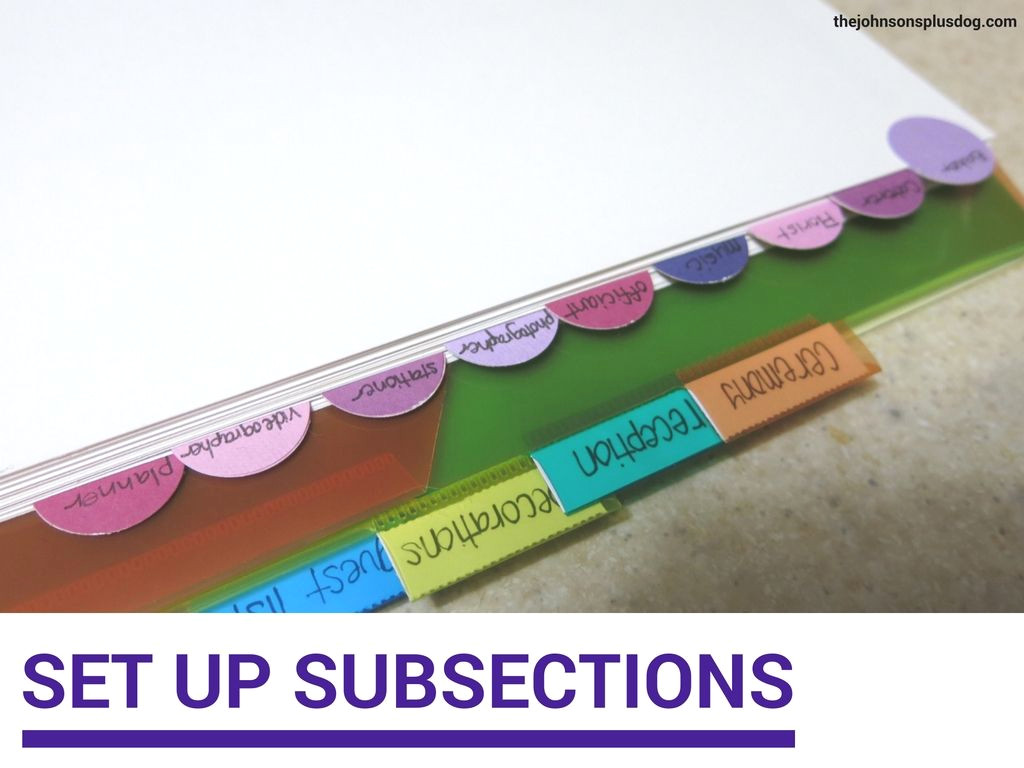 DIY Wedding Planner Binder in 30 Minutes