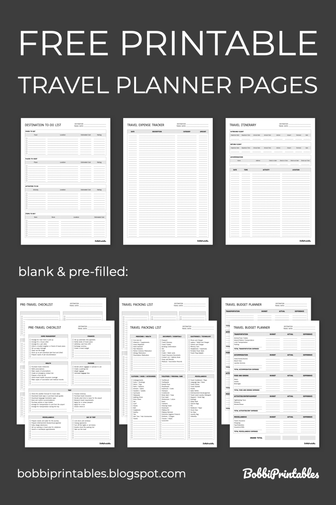 Plan Your Dream Trip with These Free Travel Planners