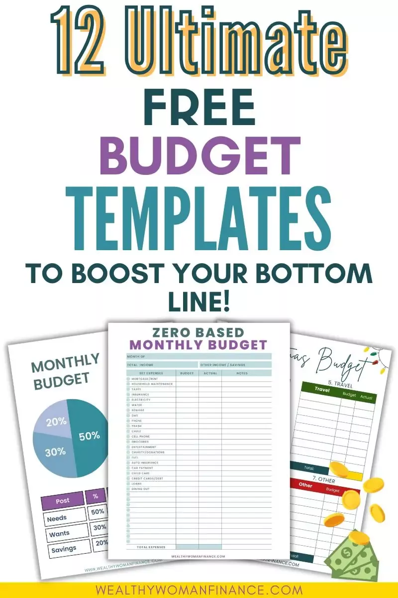 Save Big with These 12 Free Budget Templates