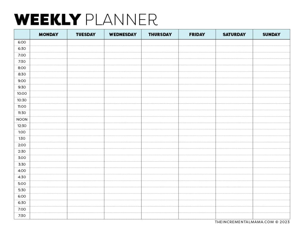 Plan Your Day in Minutes with Our Free Printables