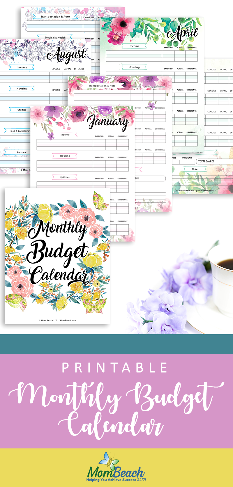 Simplify Your Finances with a FREE Monthly Budget Tracker