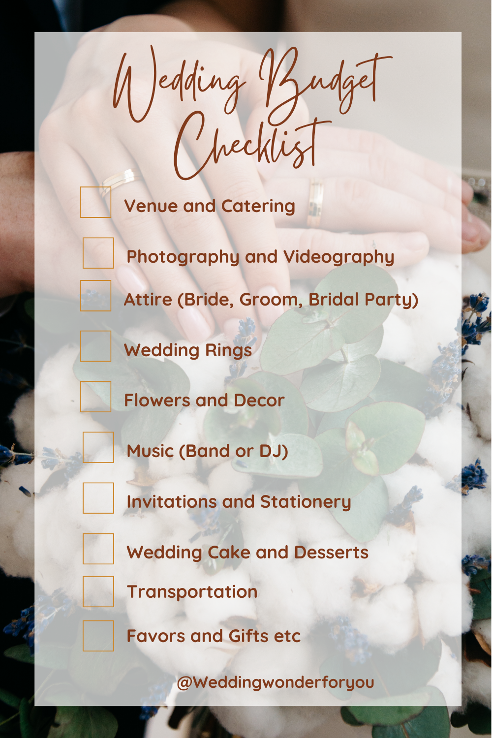 10-Step Wedding Budget Blueprint