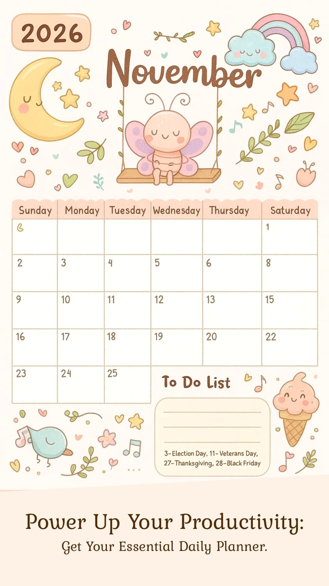 Boost Your Joy & Productivity with This Whimsical Planner