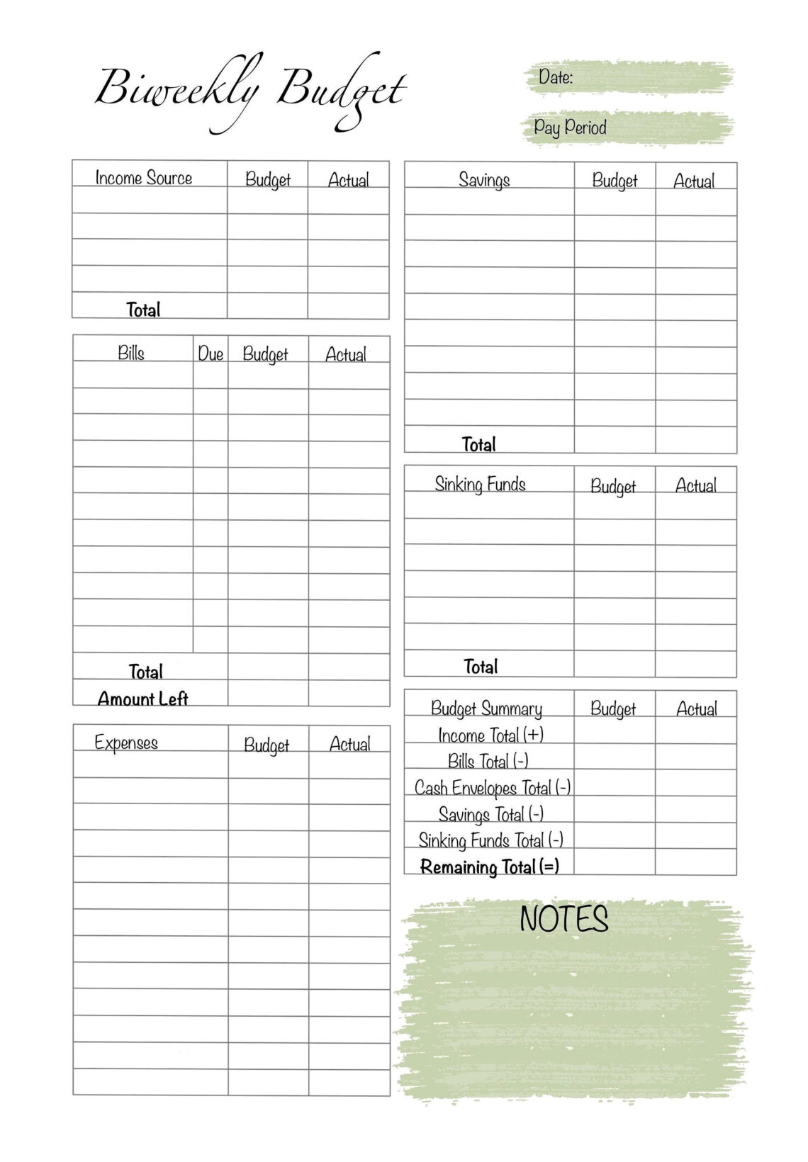 Take Control of Your Finances with This Free Budget Planner