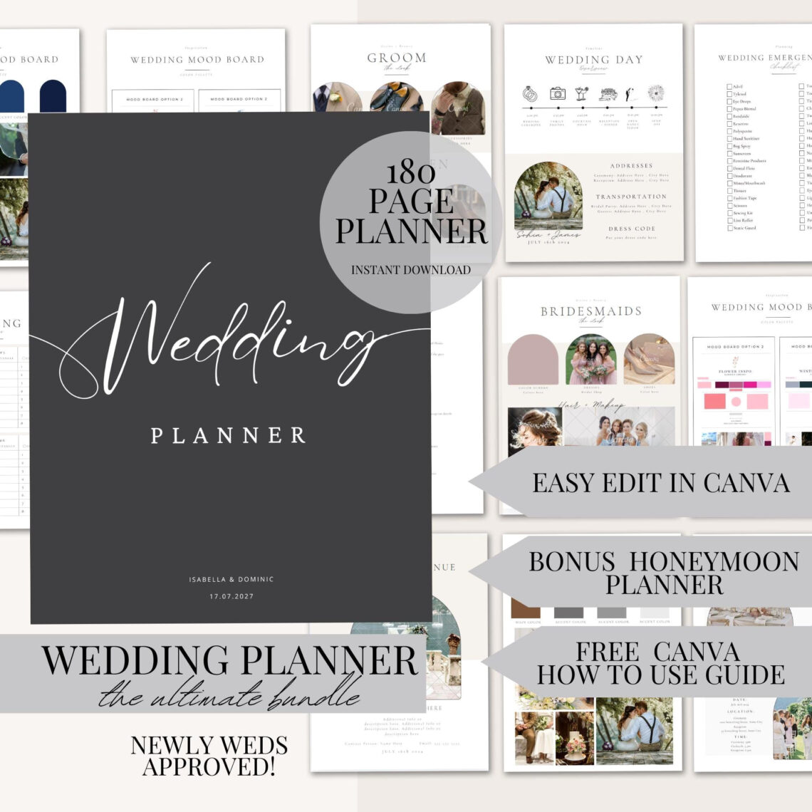 Plan Your Dream Wedding with These Easy Templates