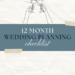 Plan Your Dream Wedding in 12 Months