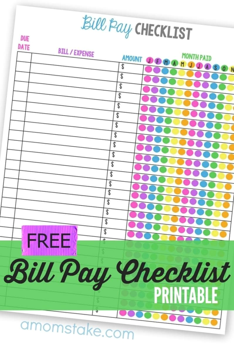Pay Your Bills on Time: Master the Monthly Checklist