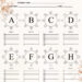 Free Wedding Seating Charts: 10 Printable Templates