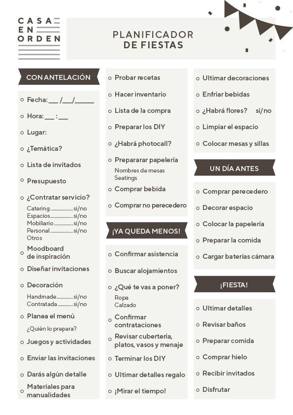 Descúbren tus días con estos planificadores descargables.