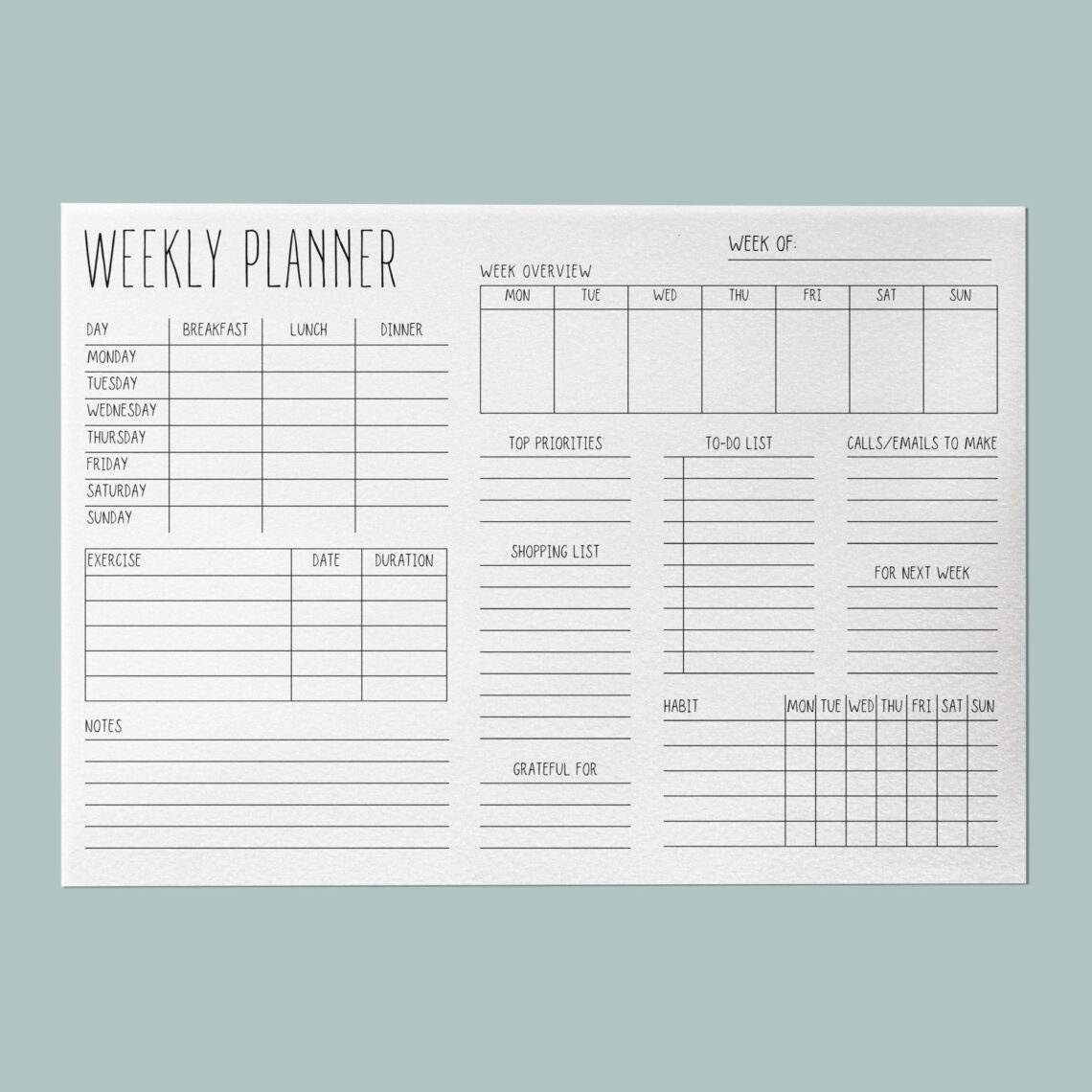 Transform Your Productivity with Our Minimalist Planner [Download Now]!