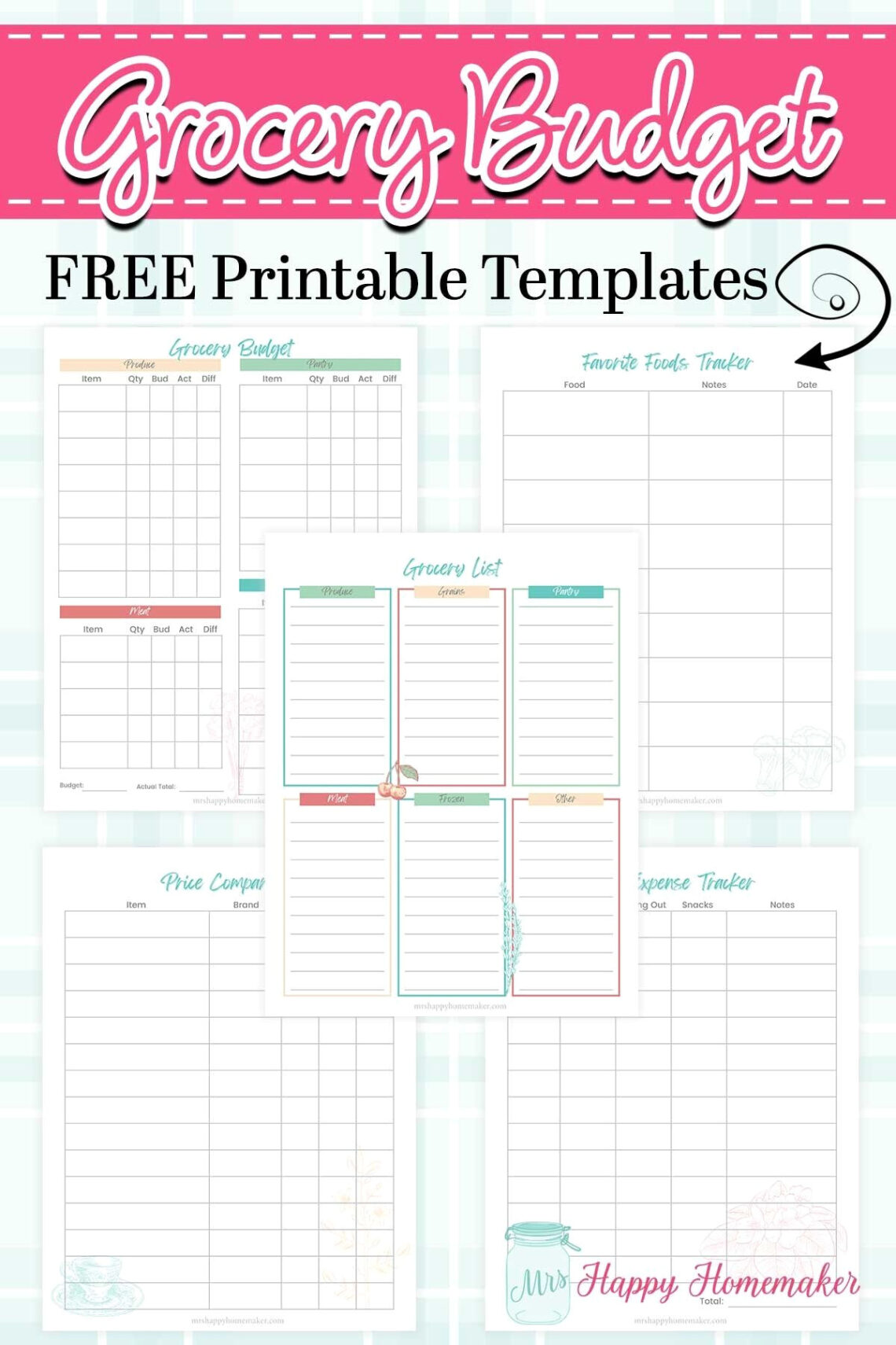 Cut Your Grocery Bill in Half with This Free Budget Template