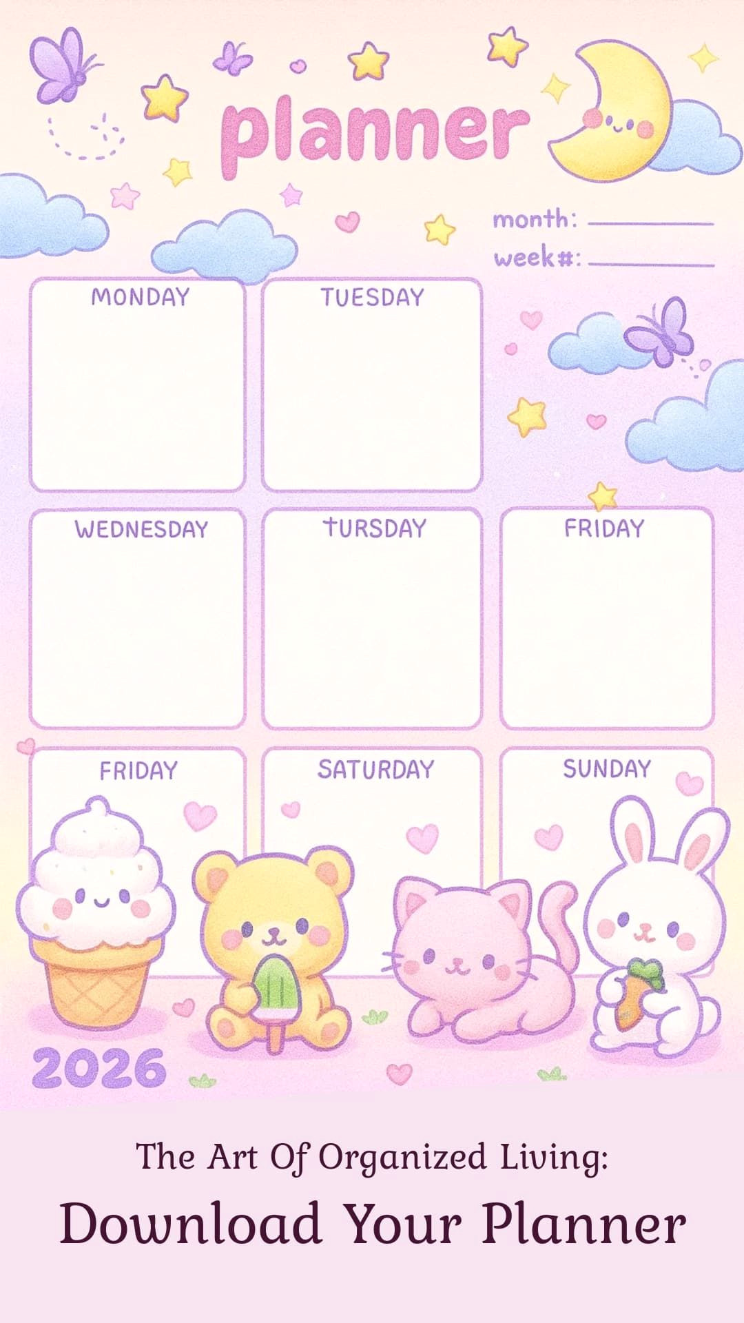 Dream Big: Organize Your Life in a Pink Paradise