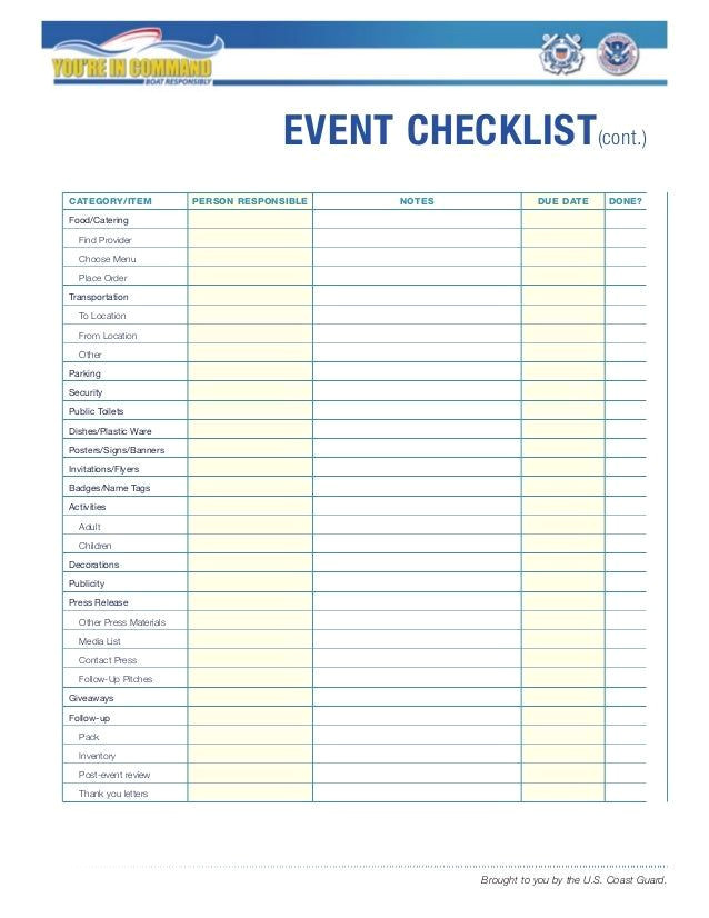 Plan to Perfection: The Ultimate Event Checklist