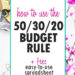 Master Your Finances with the Simple 50-30-20 Rule Master Your Finances with the Simple 50-30-20 Rule