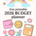 Achieve Whimsical Financial Freedom with This Free Budget Planner