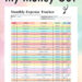 Slash Your Expenses: A Simple Monthly Track Plan