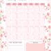 Printable Floral Planners for a Beautiful Life