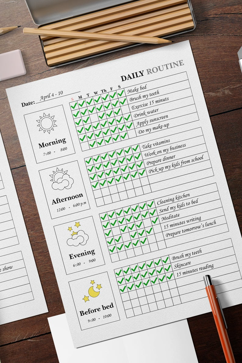 Priority Planner Printables: Organize Your Day in Minutes