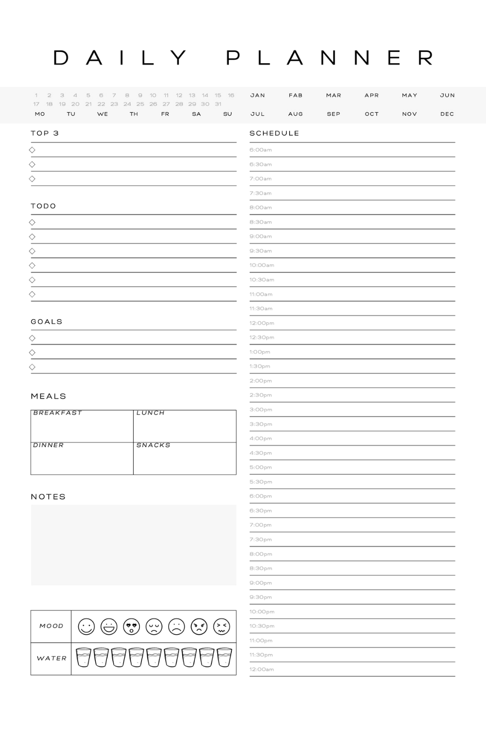 Boost Your Productivity with a Daily Planner