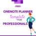 Boost Your Productivity with OneNote Planner