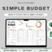 Master Your Finances: Simple Budget Tracker Template