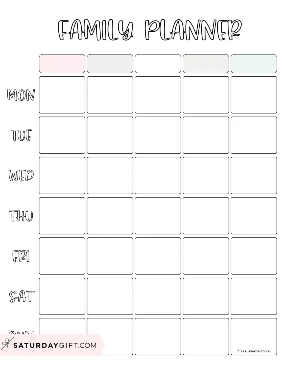 Free Printable Calendars: 27 Cute Templates for Any Occasion