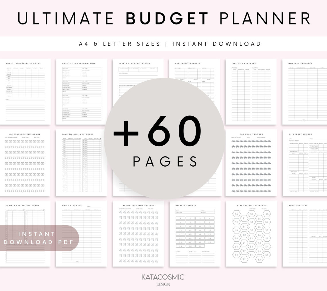 Transform Your Finances with This Must-Have Budget Planner Bundle