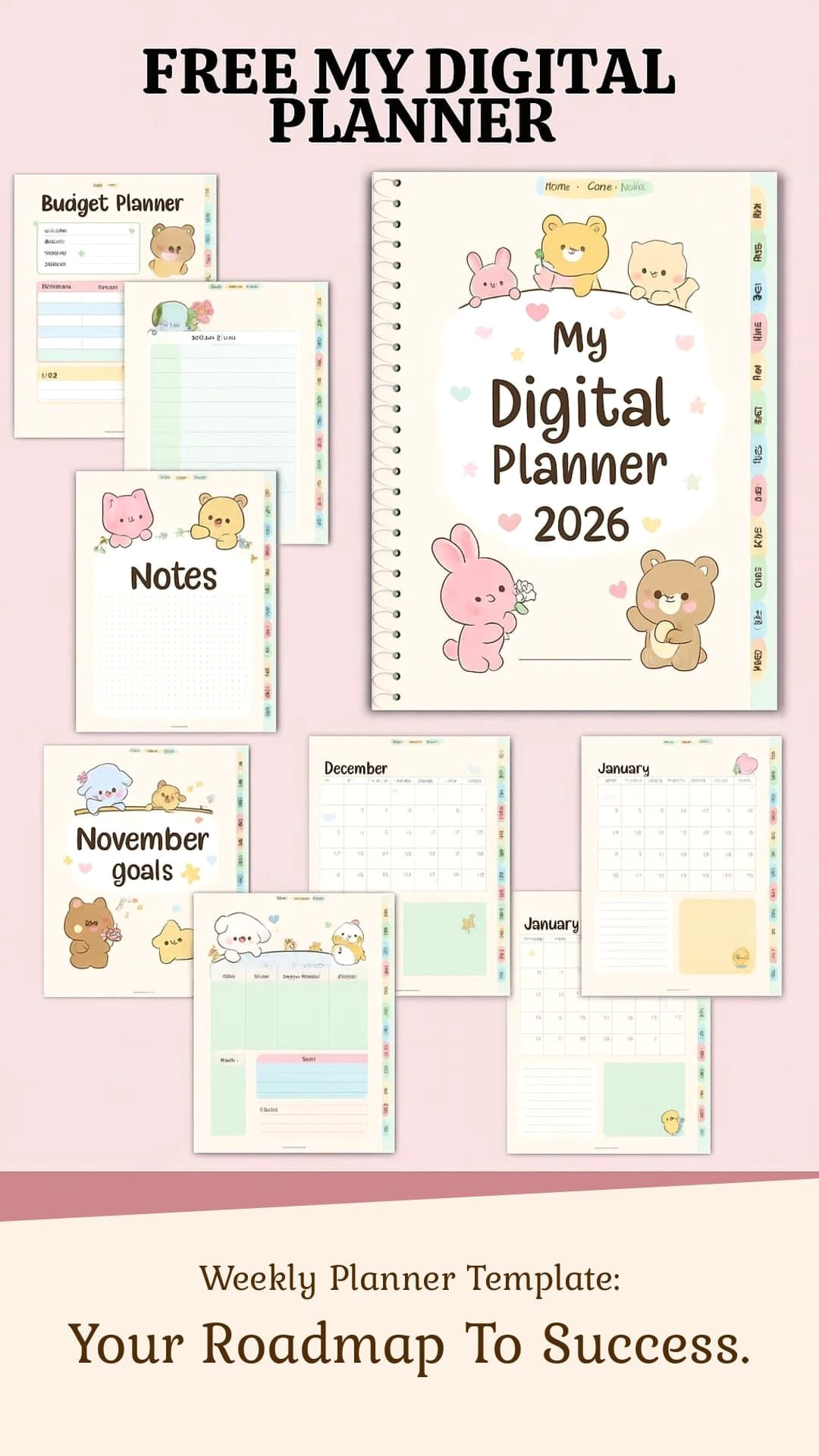 ‘Boost Productivity in 2026 with Our FREE Digital Planner Template’