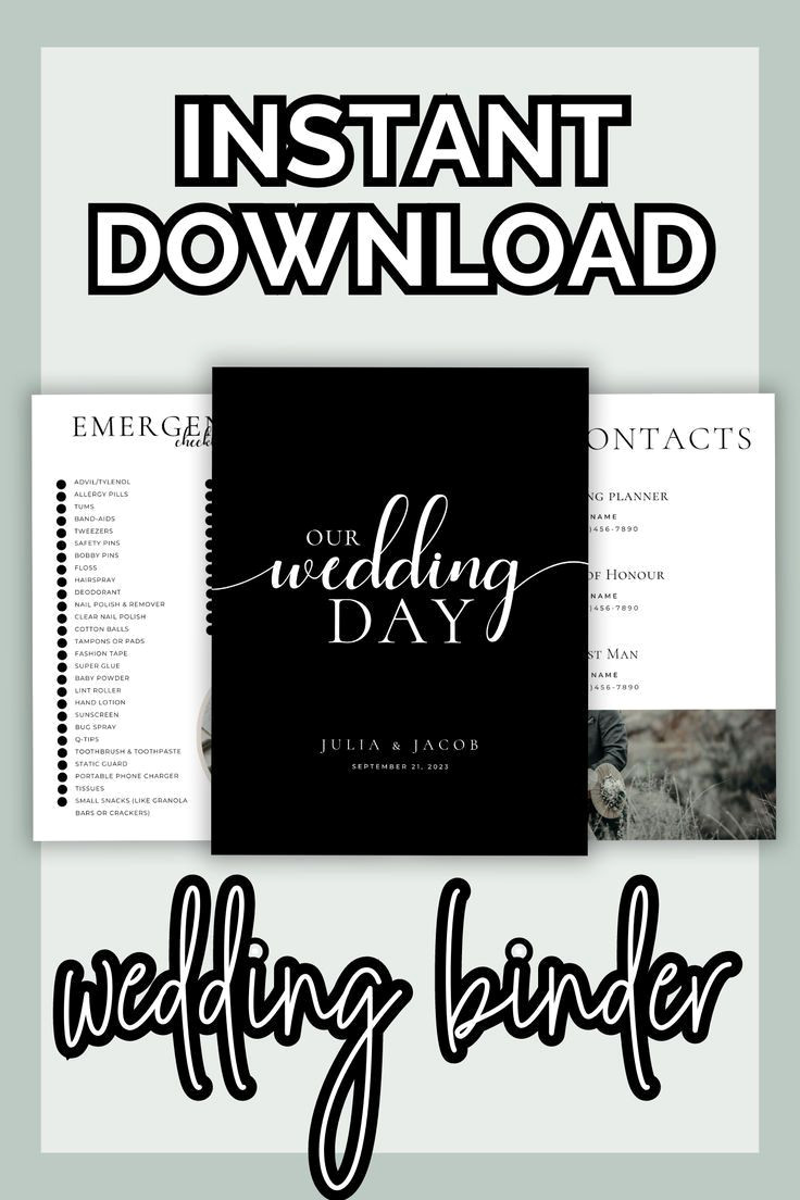 Plan Your Dream Wedding in One Easy Binder